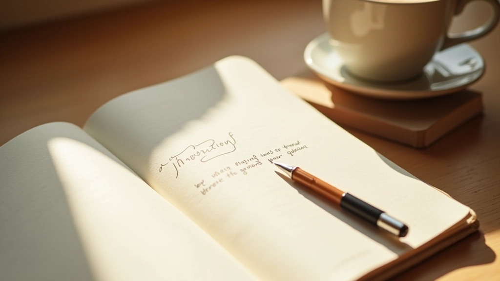 Atelier mindfulness et journalisation matinale